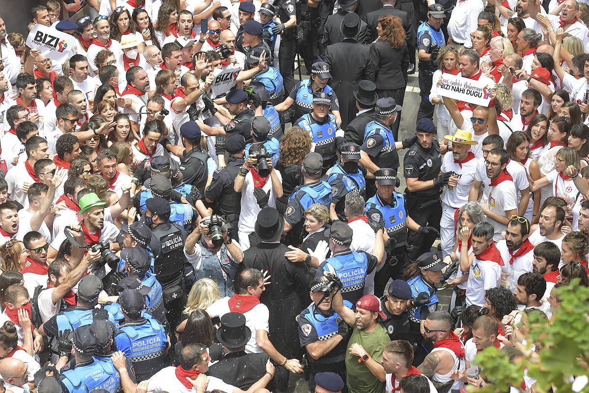 2022ko sanferminetako prozesioa. IDOIA ZABALETA / FOKU