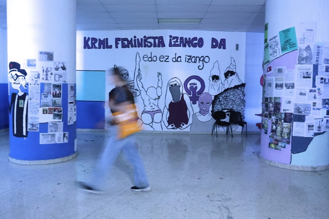 (ID_15394958) (Oskar Matxin Edesa/@FOKU) 2025-10-07, Bilbo. Bilboko Santutxu auzoko Karmela gune okupatuak hamar urte beteko ditu a...