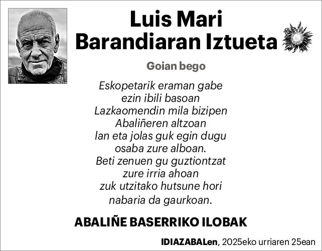 Luis Mari Barandiaran Iztueta 2x2