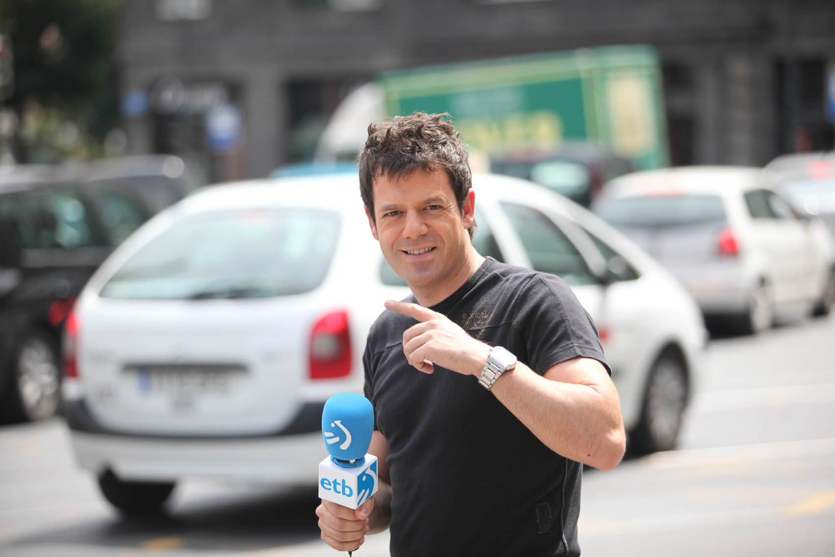 Ibon Uzkudun, 2009an, ETB2ko 'Jai giro' saioan. ETB