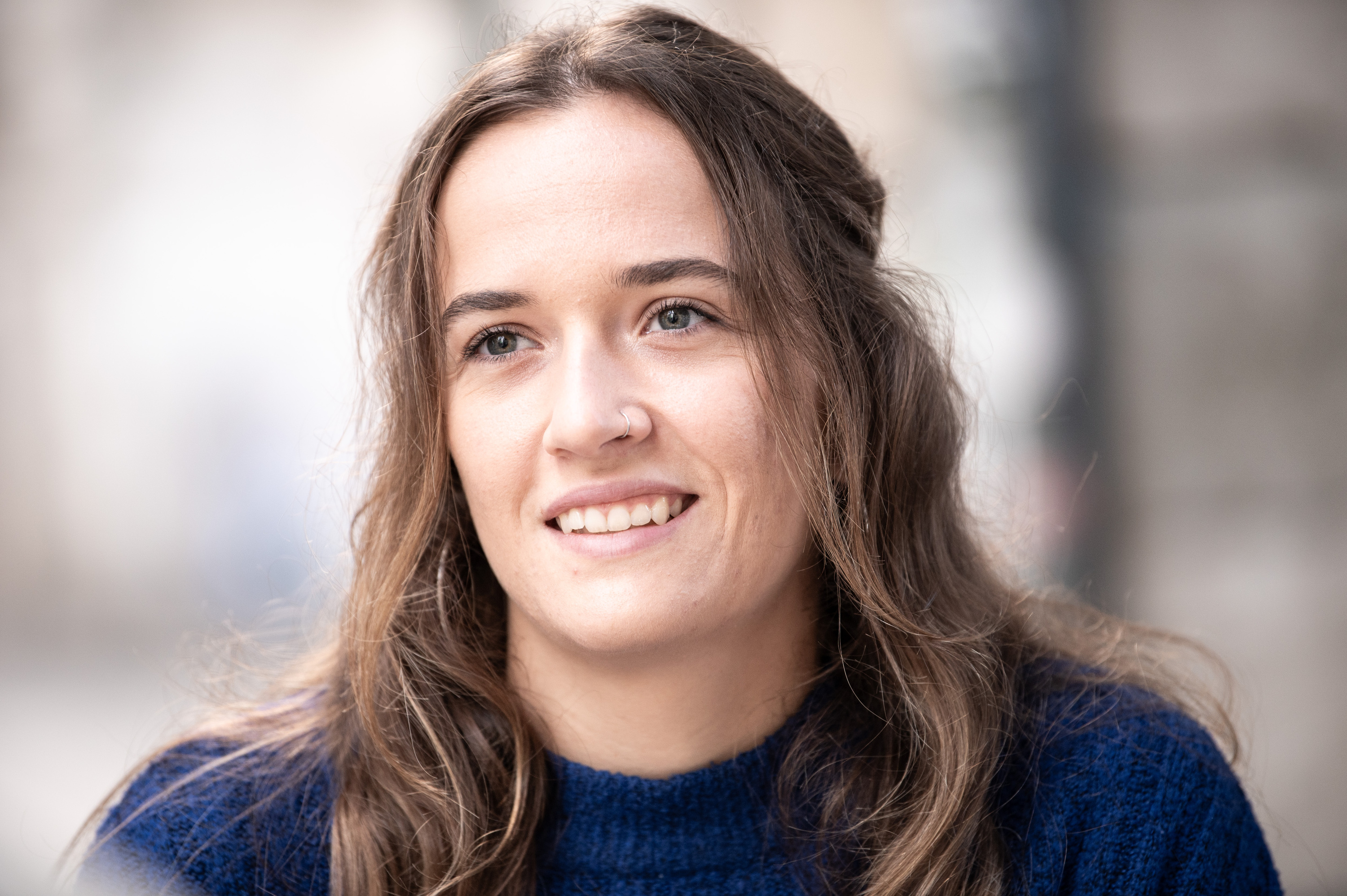 Joana Ouret dantzaria, Baionan, urriaren 24an. PATXI BELTZAIZ