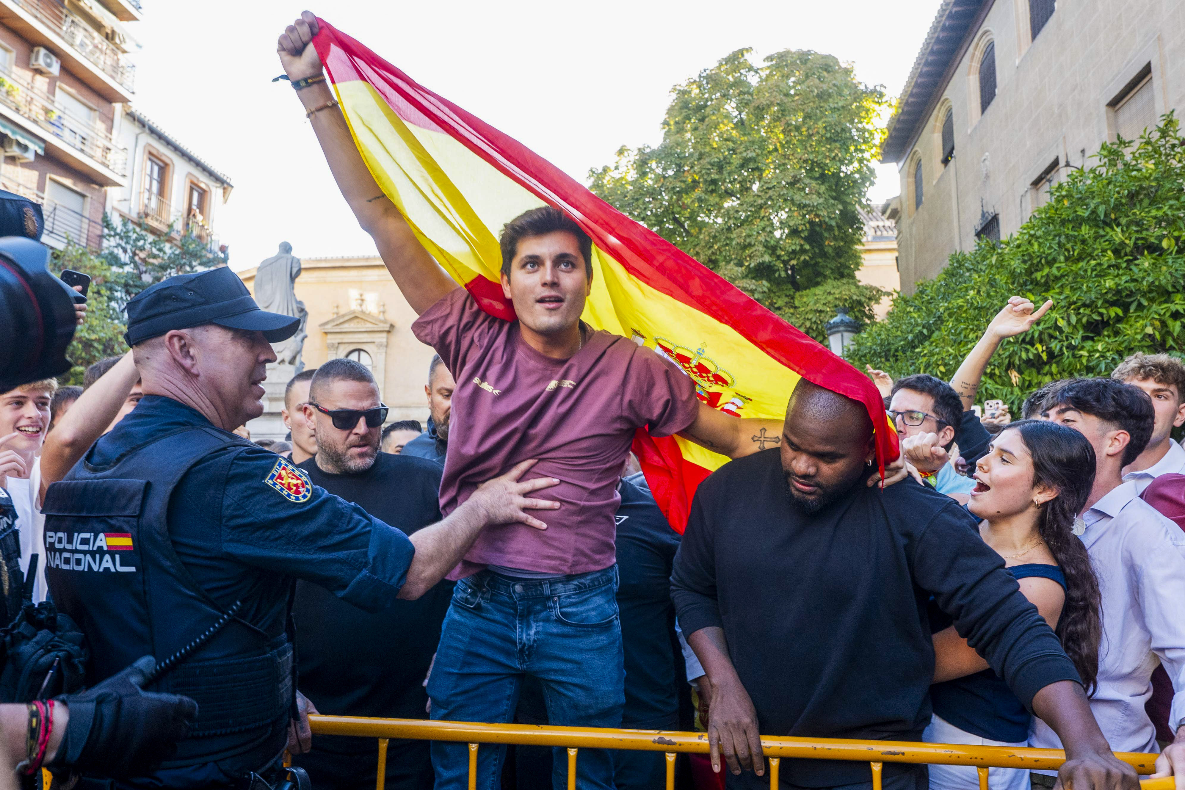 Quiles, Granadan egindako ekitaldian. MIGUEL ANGEL MOLINA / EFE