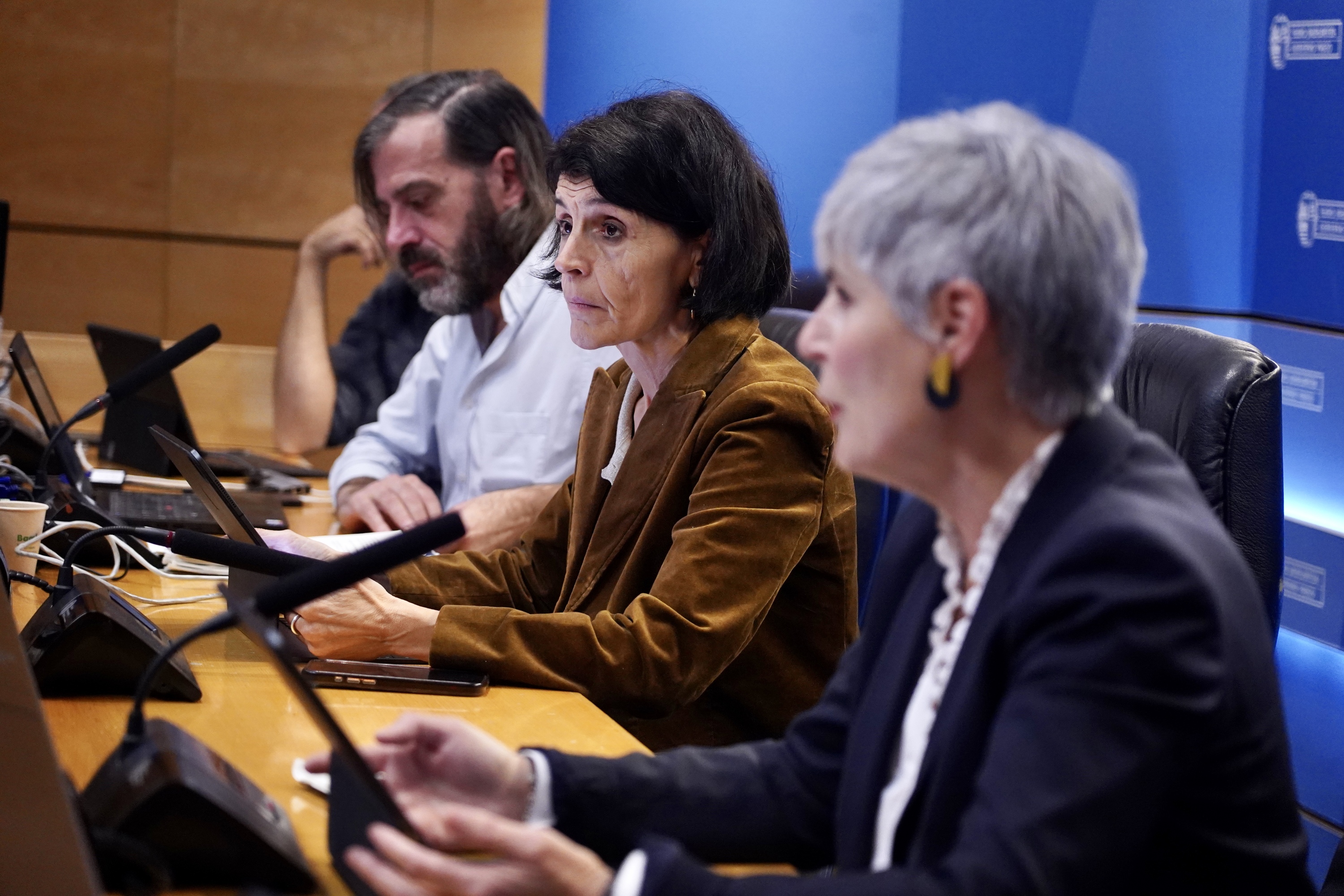 Txostenaren aurkezpena, agur, Bilbon. MONIKA DEL VALLE / FOKU