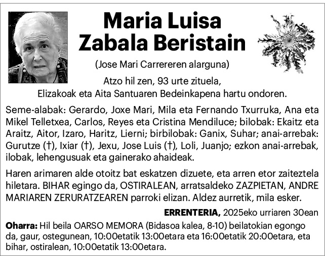 MARIA LUISA ZABALA BERISTAIN 2x2