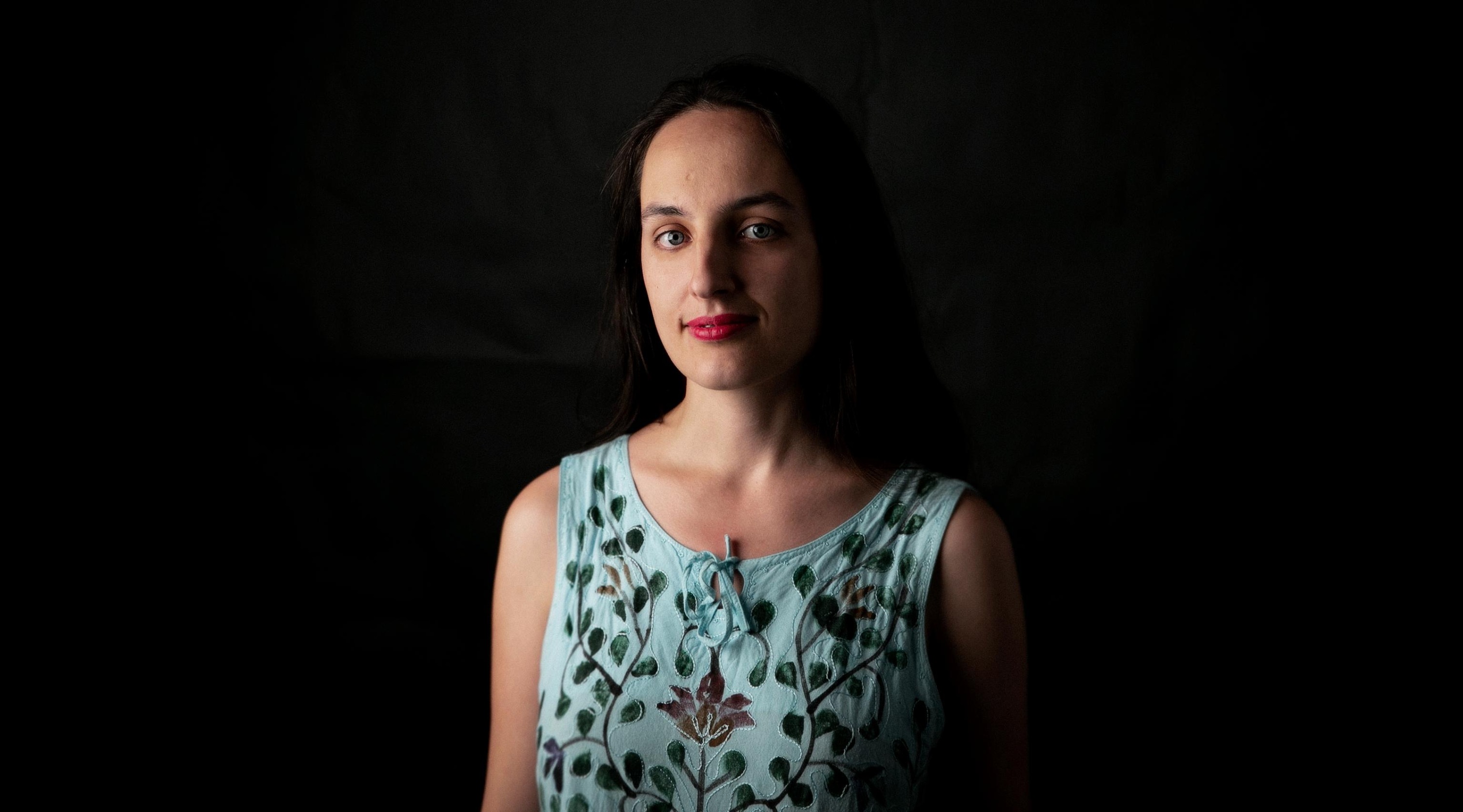 Elena Kostiutxenko kazetaria. BERRIA