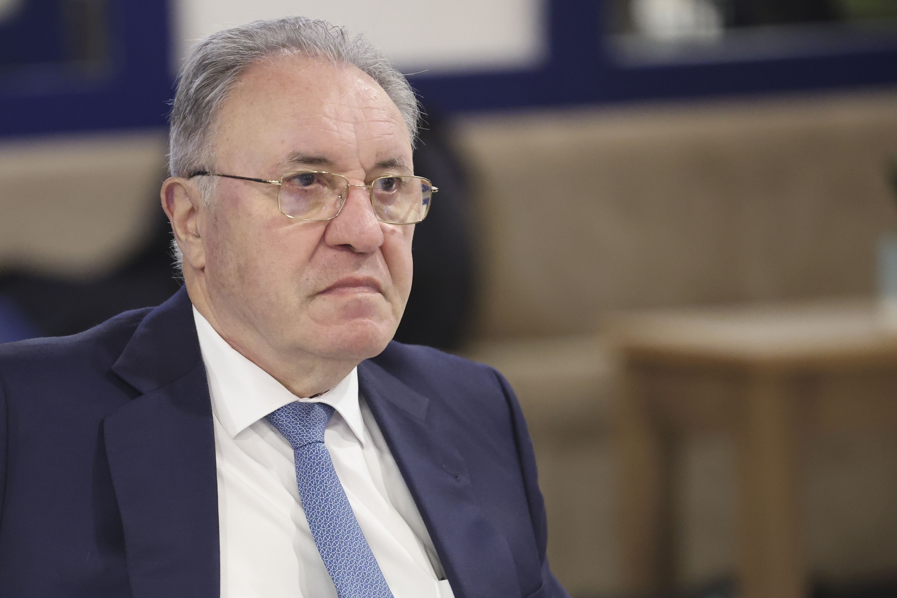 Jose Antonio Jainaga, Sidenorreko presidentea, artxiboko irudi batean. LUIS TEJIDO / EFE