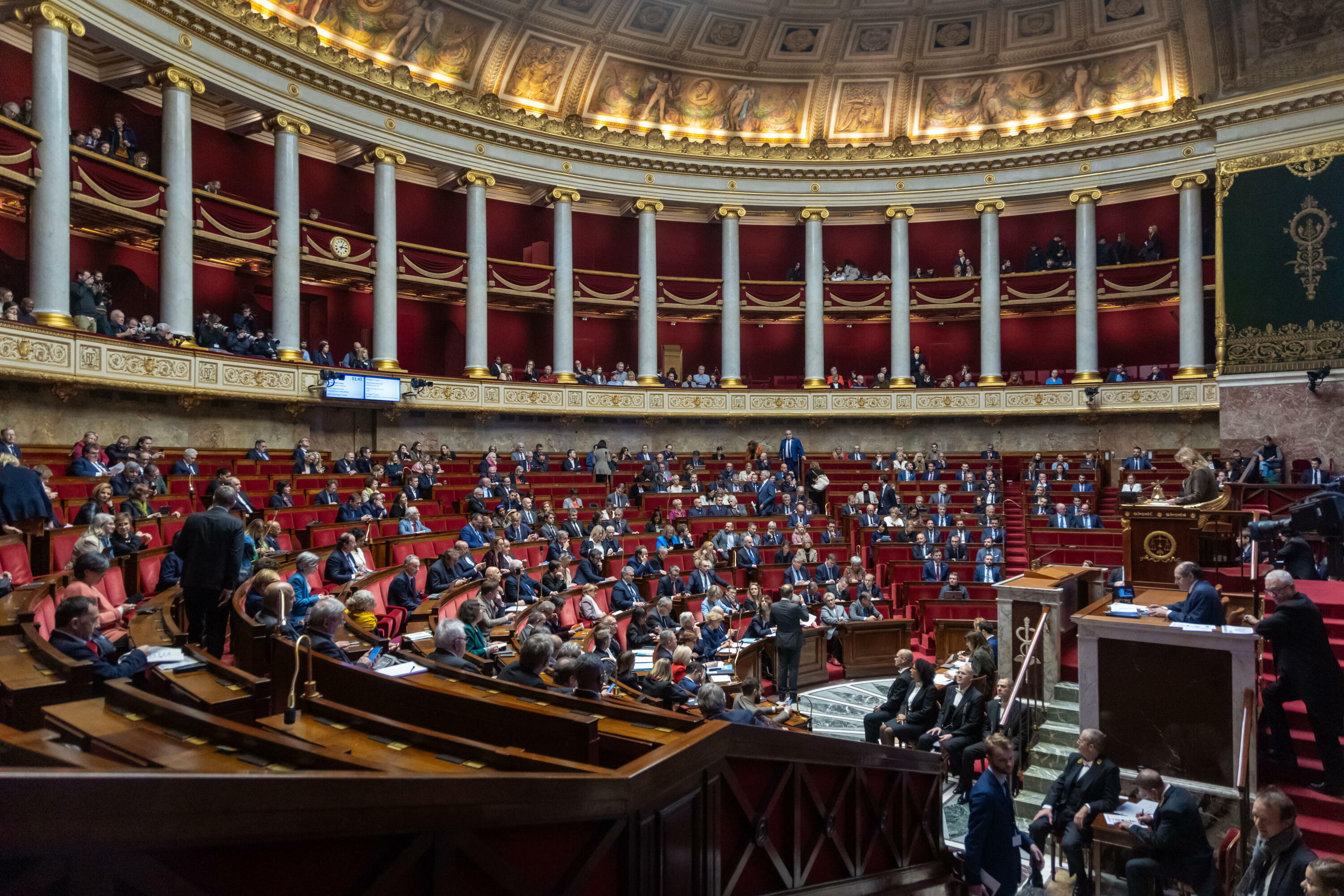 Frantziako Asanblea, artxiboko irudi batean. CHRISTOPHE PETIT TESSON / EFE