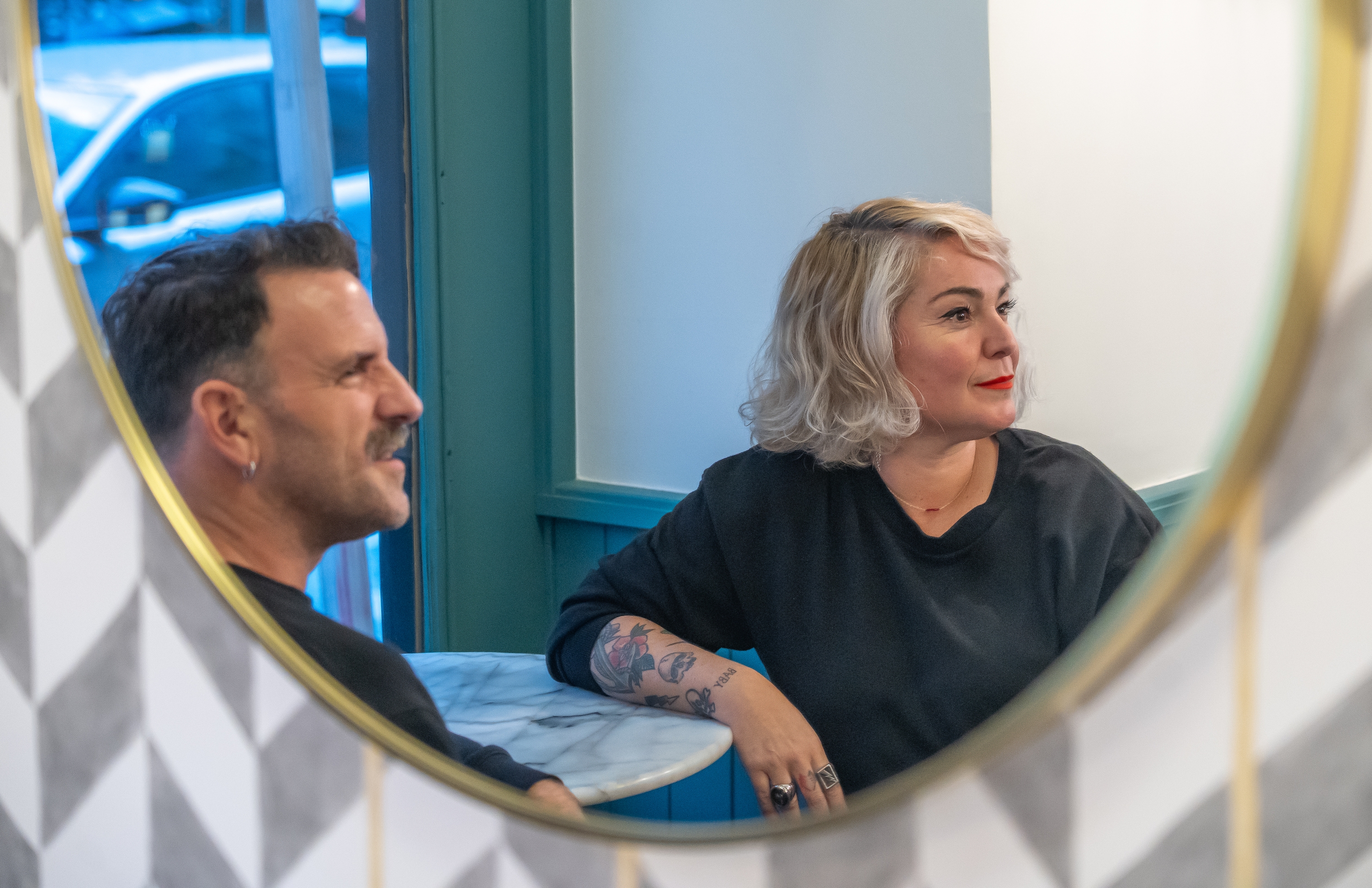 Haritz Lete eta Zaloa Urain, Kokein musika taldeko kideak. ANDONI CANELLADA / FOKU