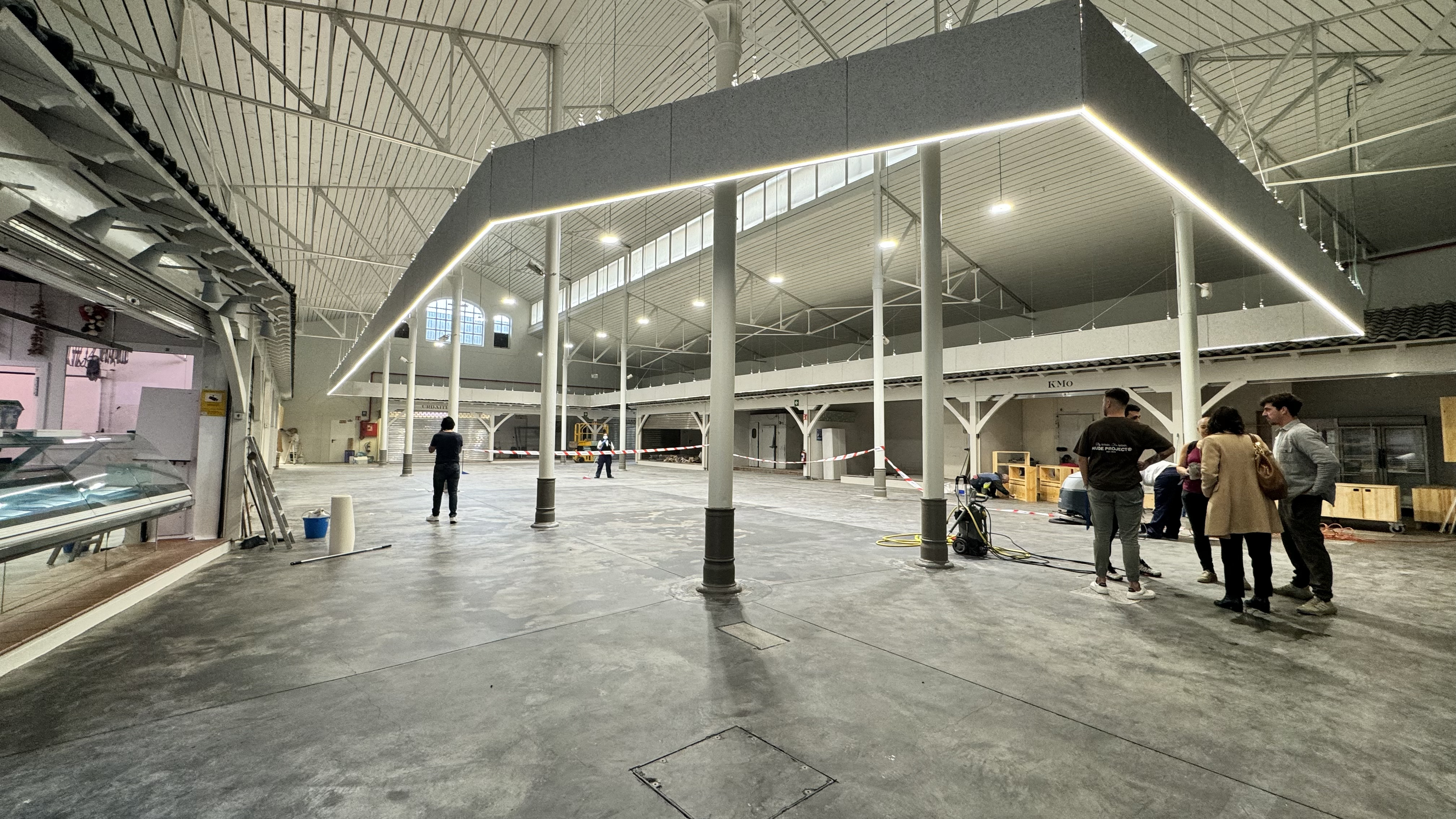 Durangoko merkatu berritua, barikuan. BERRIA