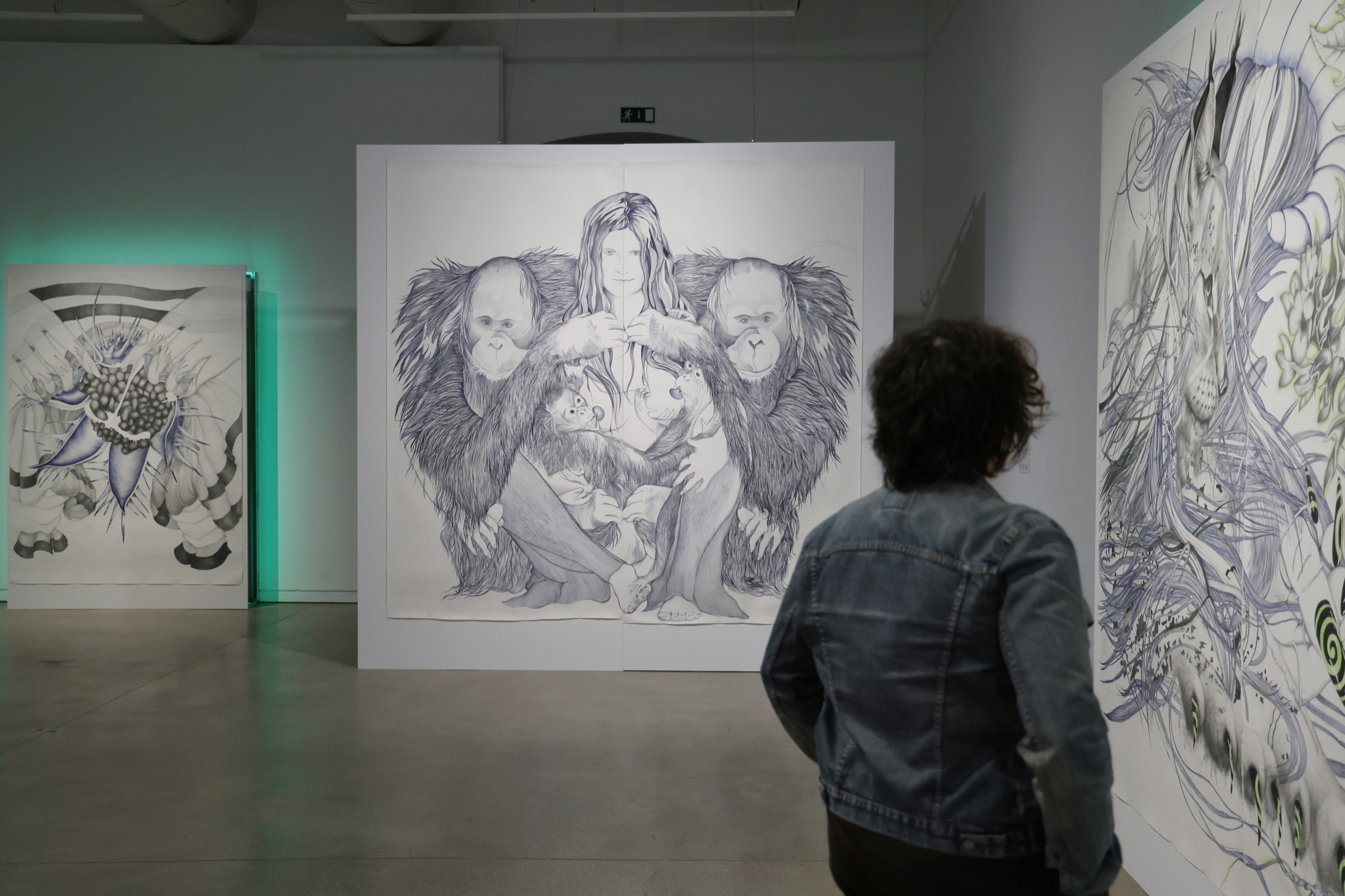 Marlene McCartyren erakusketa, Donostiako Tabakaleran. MAIALEN ANDRES / FOKU