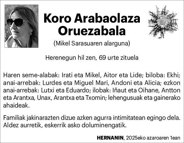 Koro Arabaolaza 2x2