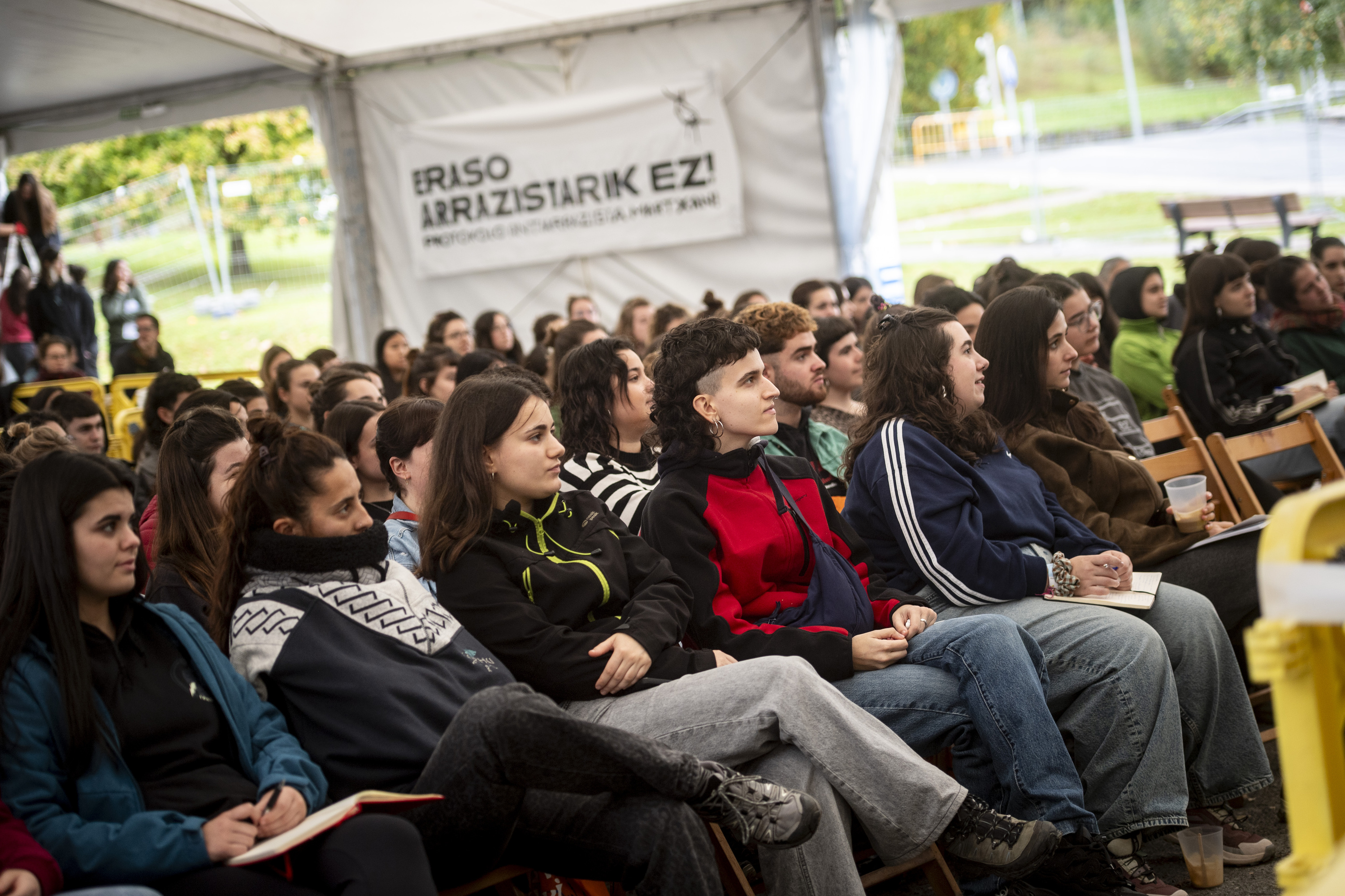 Baterajotzea egin dute asteburu honetan, Zaldibarren. JAIZKI FONTANEDA / FOKU