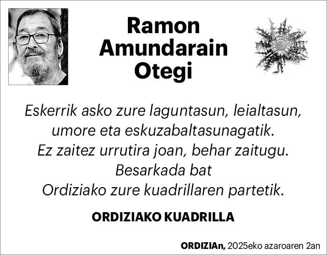 Ramon Amondarain Kuadrilla2x2