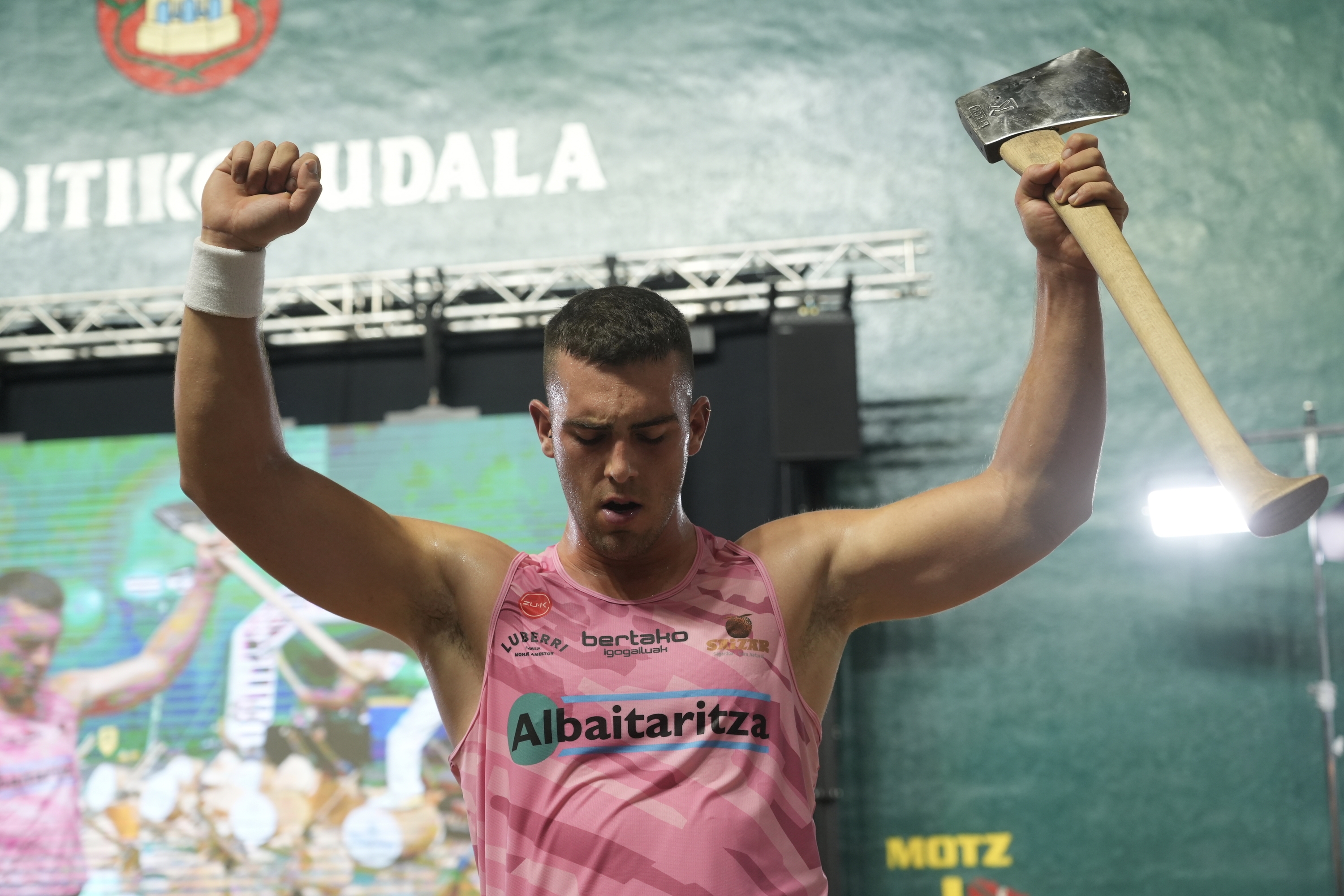 Iker Vicente gaur, lanak amaitu berritan. JON URBE / FOKU