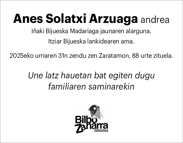Anes Solatxi (Bilbo Zaharra) 2x2
