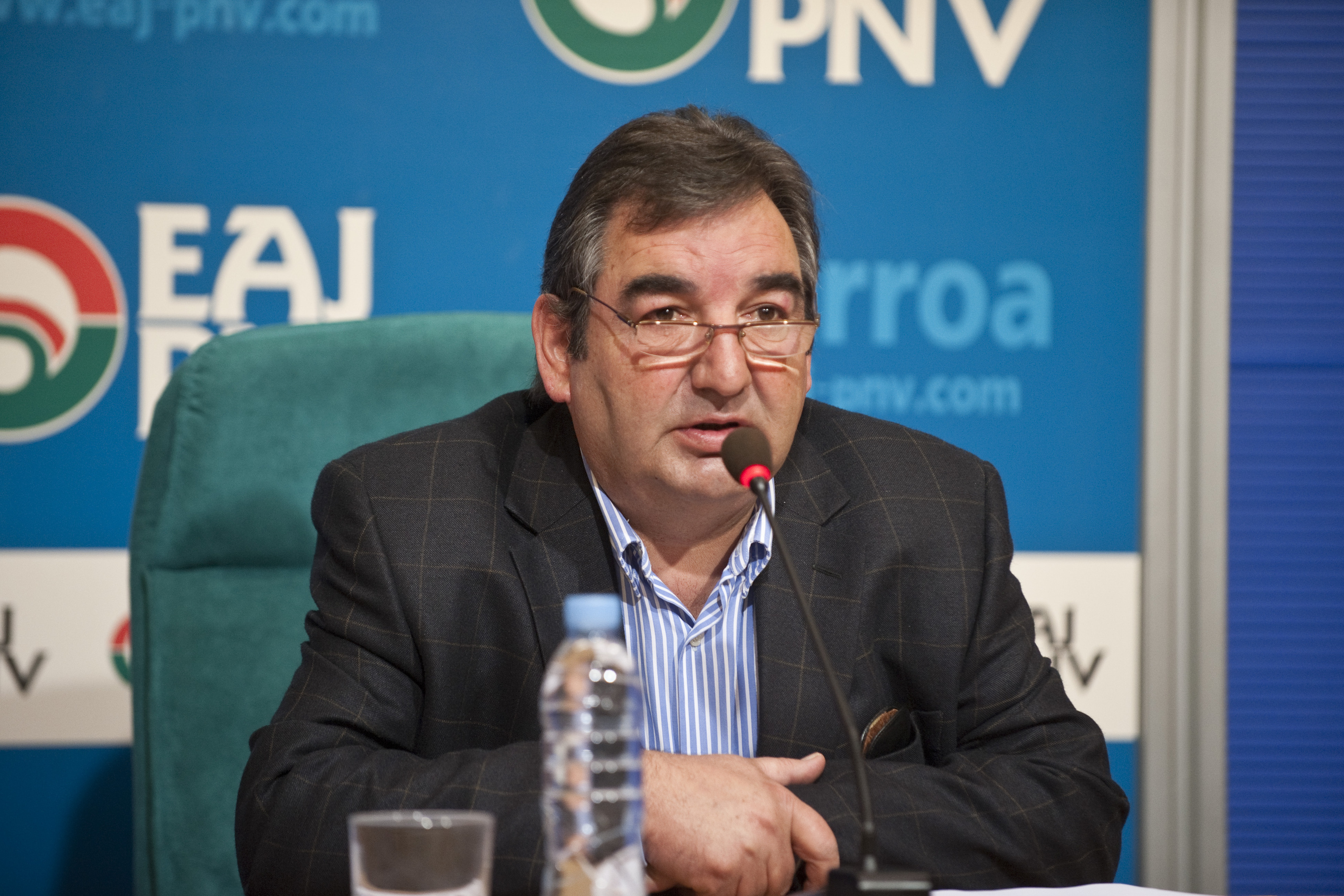 Jose Angel Agirrebengoa, artxiboko irudi batean. JAGOBA MANTEROLA / ARGAZKI PRESS