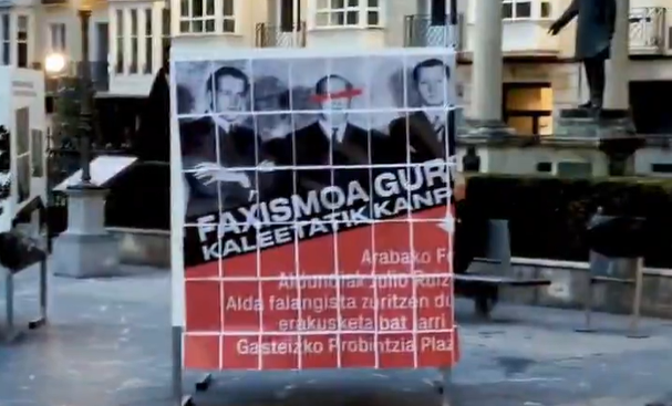 GKSren ekintza, Gasteizko Probintzia plazan. GKS