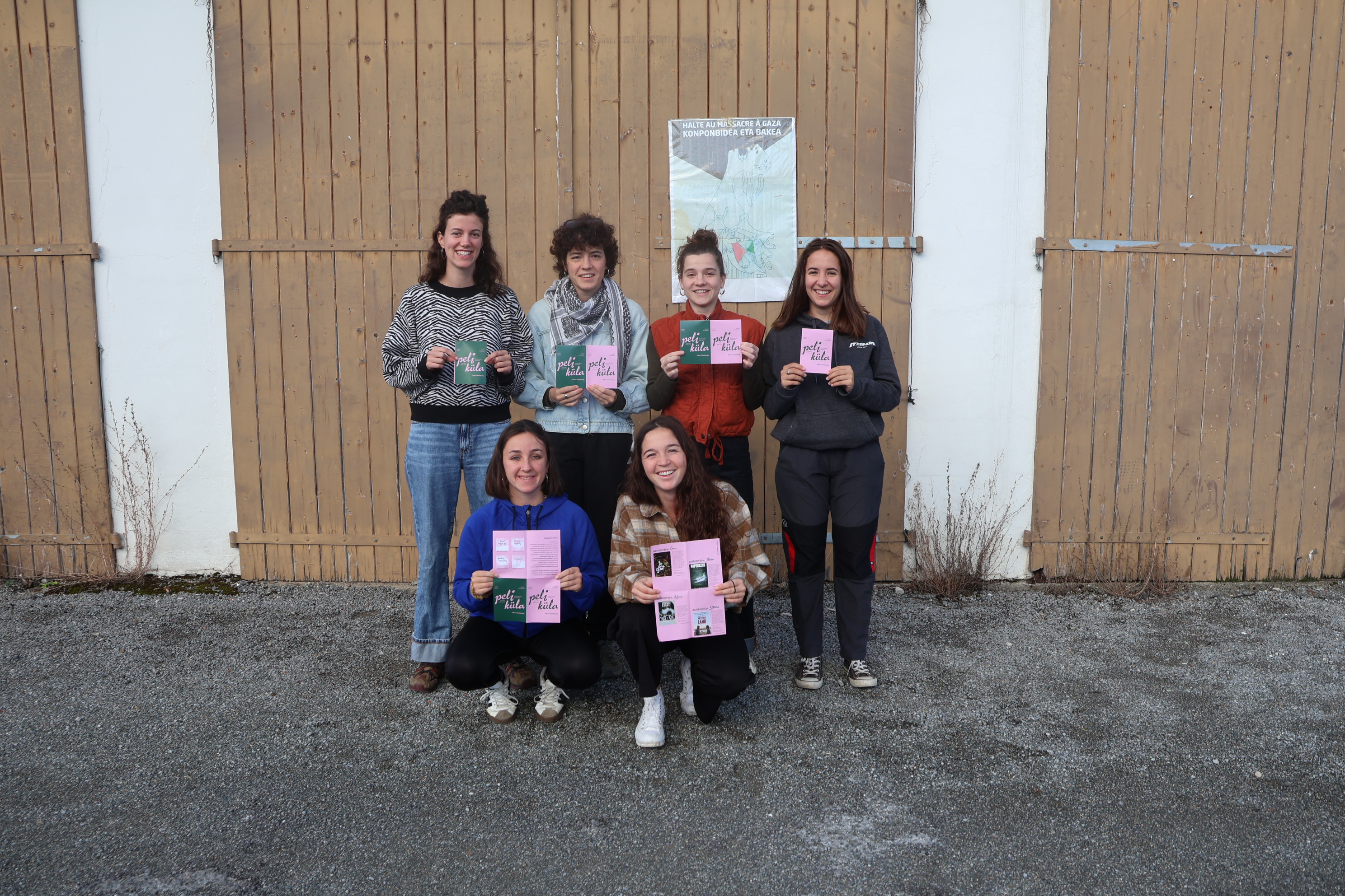 Peliküla festibala aurkezteko agerraldia, Maulen. HITZA