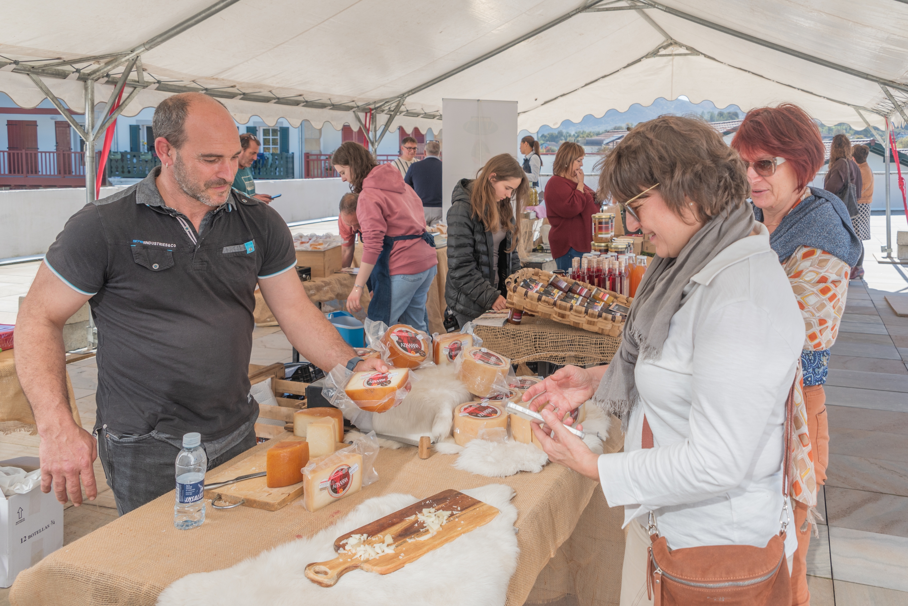 Euskal Sukaldaritza Tradizionalaren lehen topaketa, Saran, gaur. FRANCOIS BERLAND