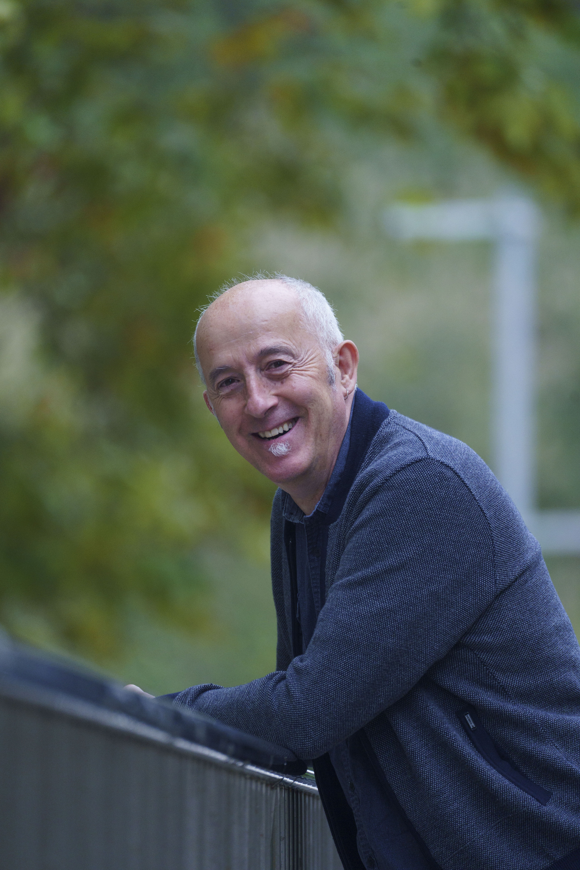 Edorta Arana ikerlaria, 2024ko artxiboko irudi batean, Donostian. JON URBE / FOKU