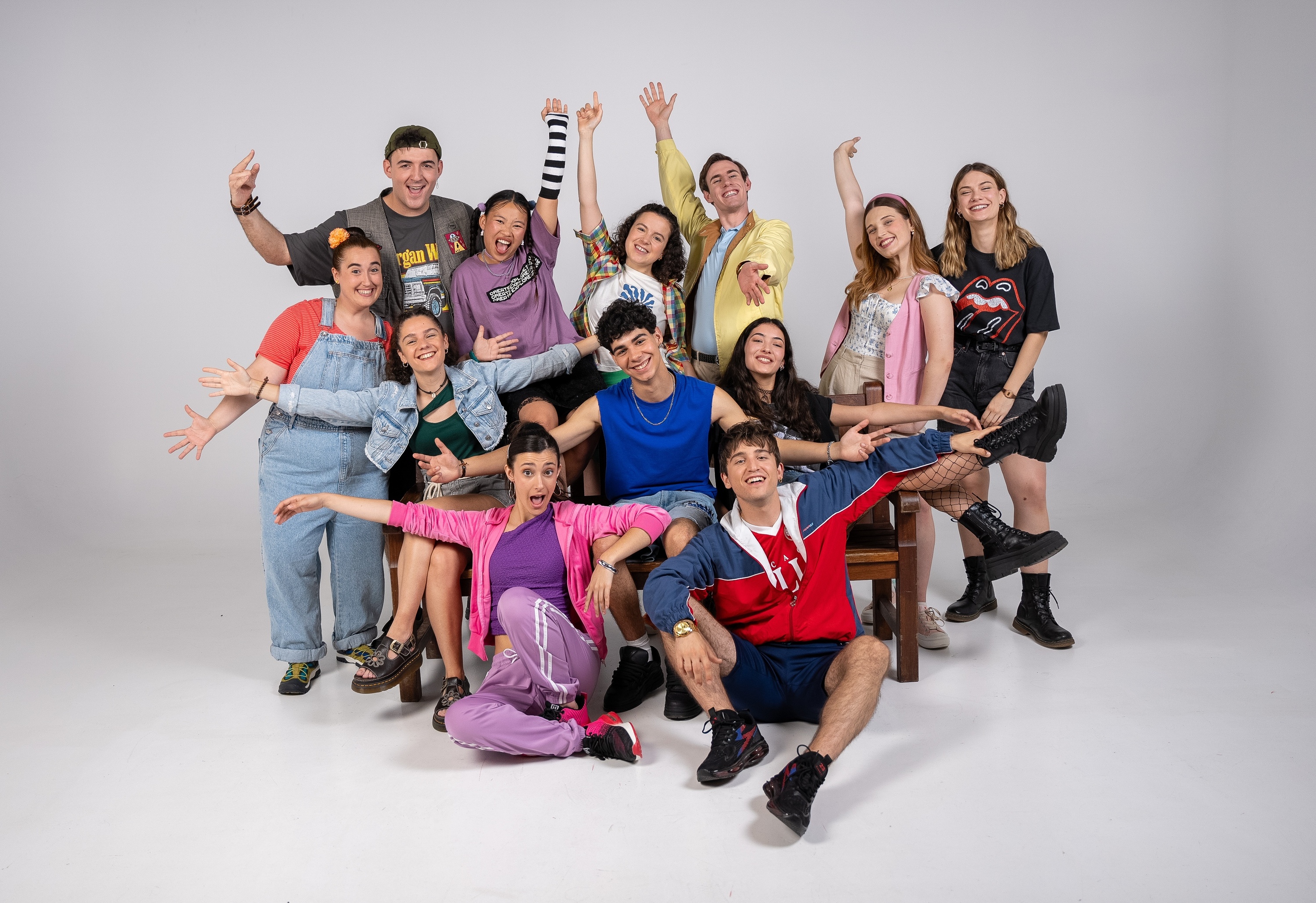 'Go!azen 12' telesaileko aktoreak. EITB