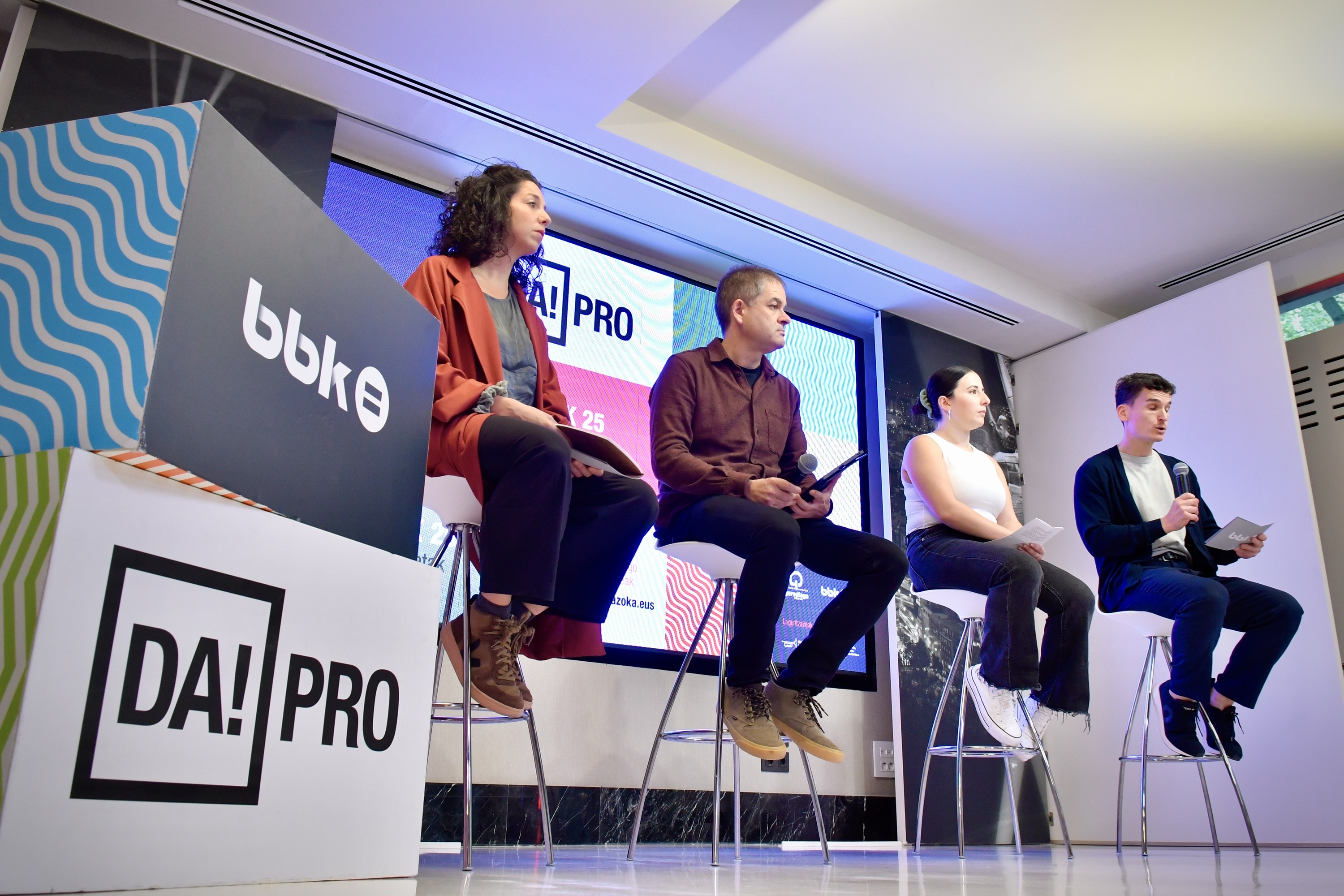 Da Pro egitasmoaren aurkezpena, Bilboko BBK Salan. MIKEL MARTINEZ DE TRESPUENTES / FOKU