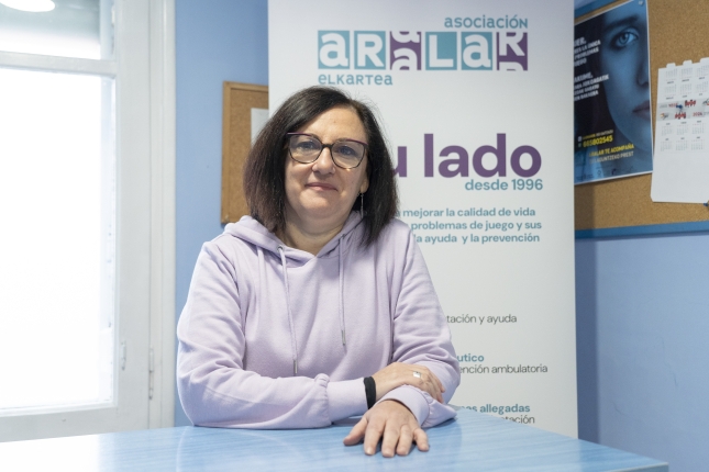 Aralar elkarteko Teresa Burgi