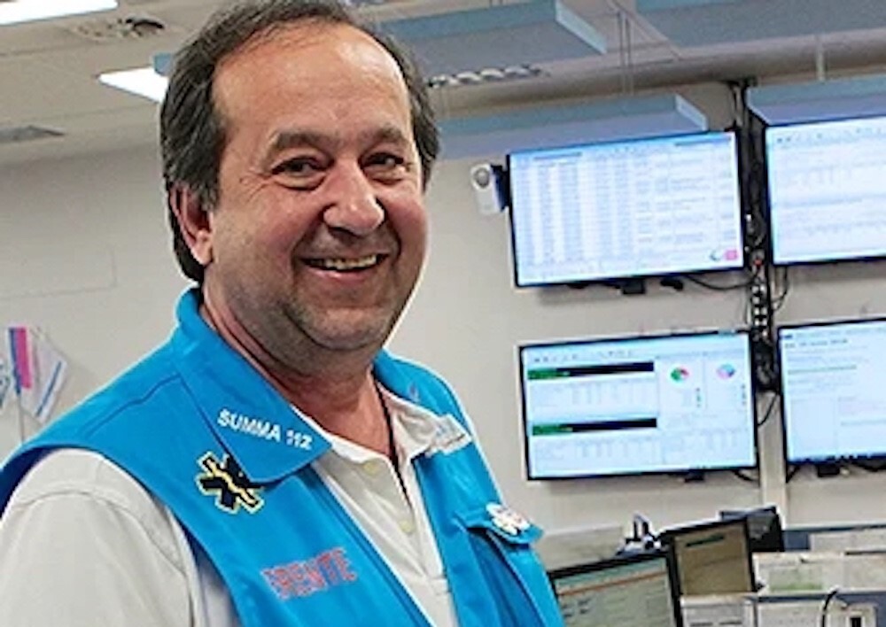 Pablo Busca, SUMMA 112ko zuzendaria zenean. IREKIA