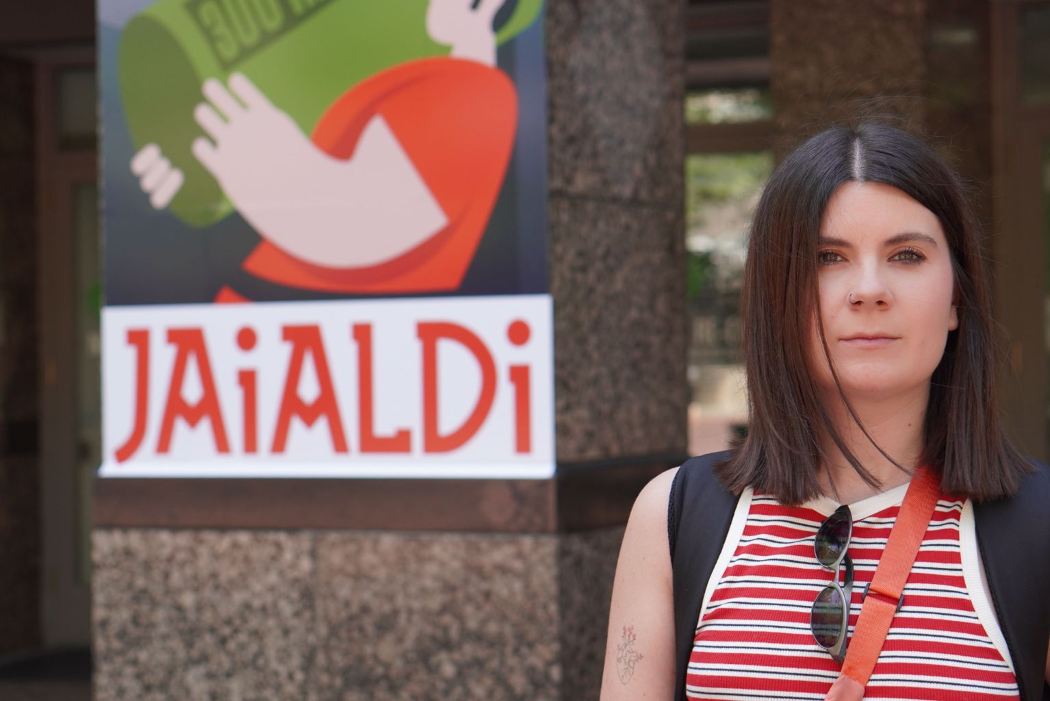 Nagore Arin kazetaria Boisen, aurtengo udan. NAGORE ARIN