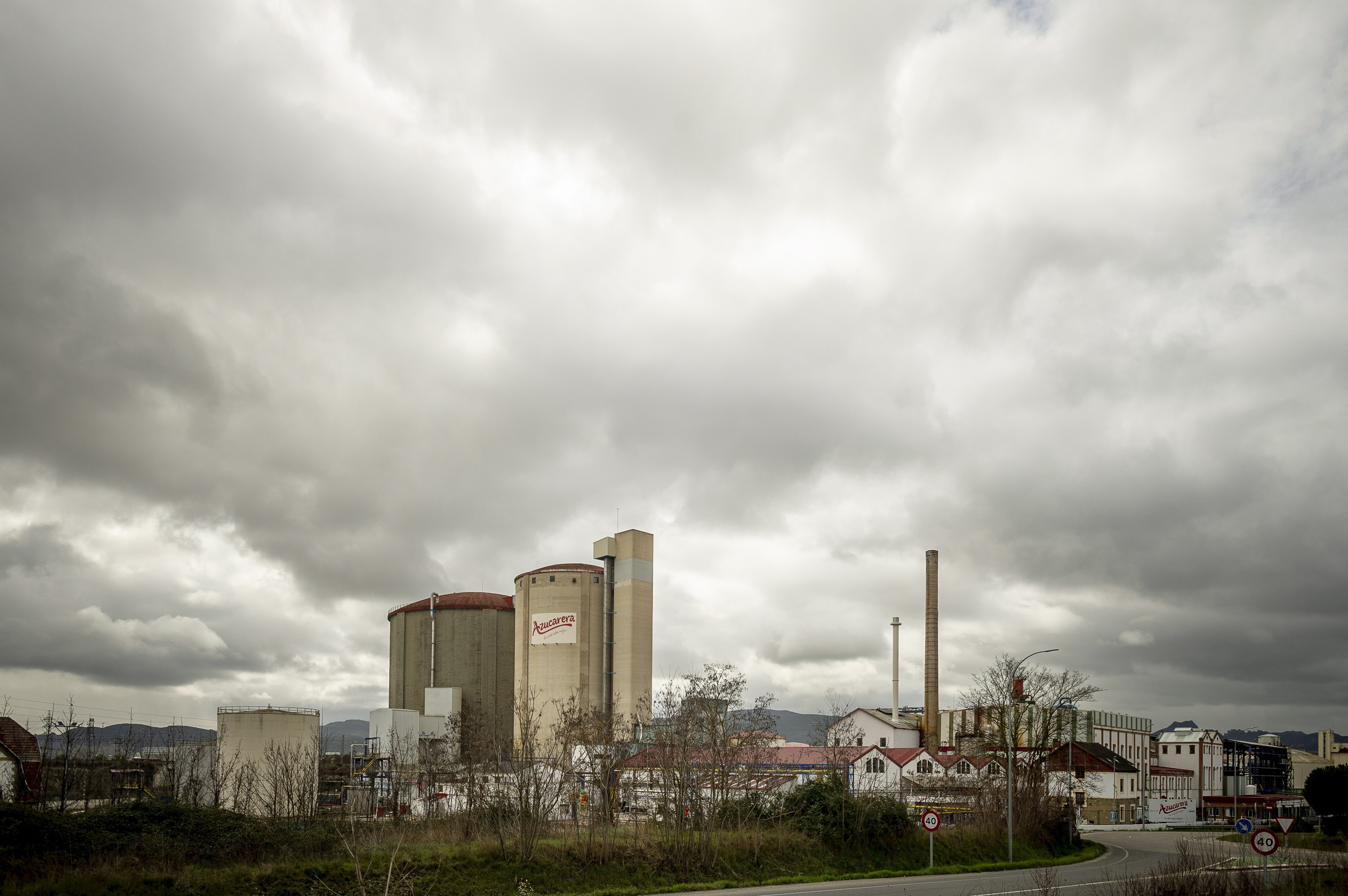 Azucarerak Miranda Ebron duen lantegia. JAIZKI FONTANEDA / FOKU