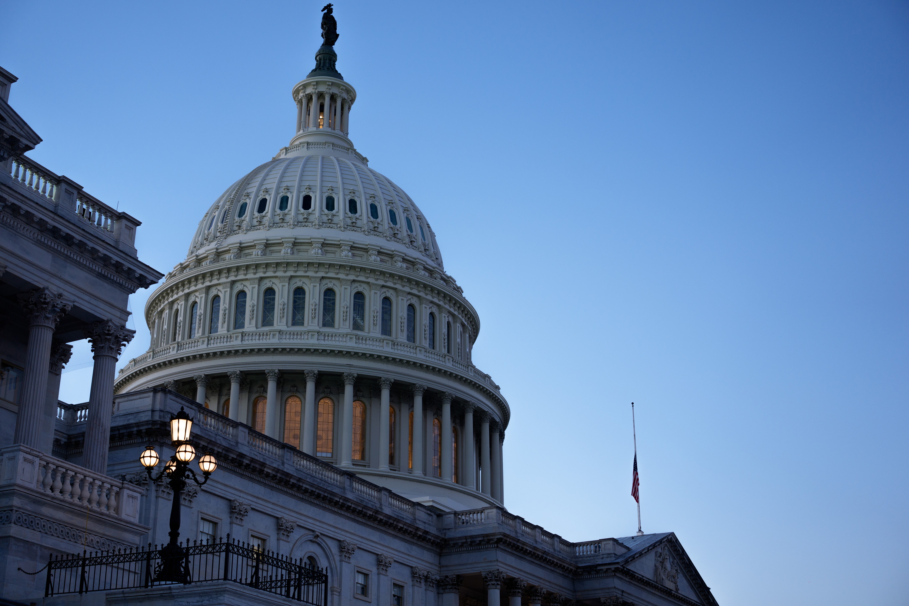 AEBetako kapitolioa, atzo. AARON SCHWARTZ / EFE