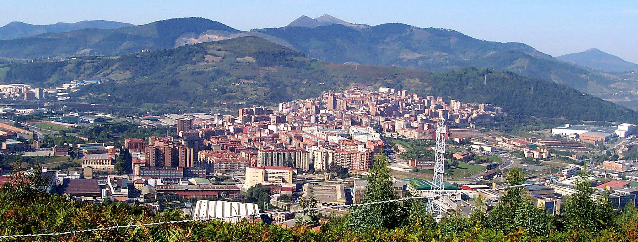 Basauriko herrigunea, artxiboko irudi batean. BERRIA