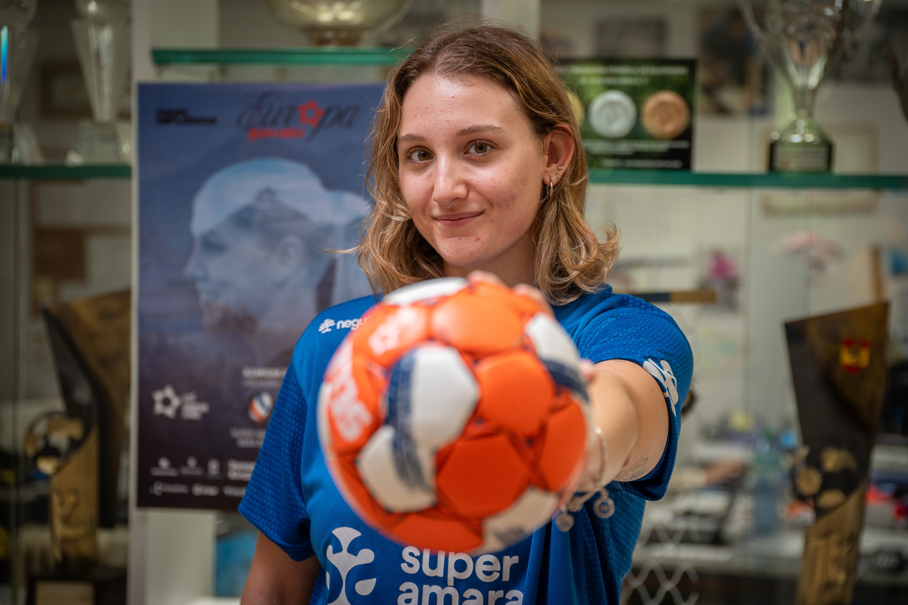  Lucia Prades, Bera Berako atezaina. AITOR CARASATORRE / FOKU