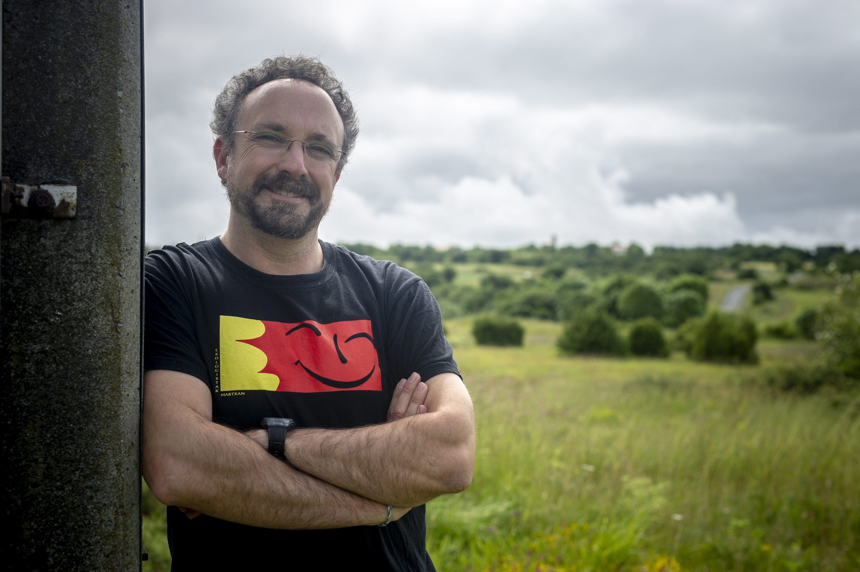 Unai Pascual ikertzailea. JAIZKI FONTANEDA / FOKU