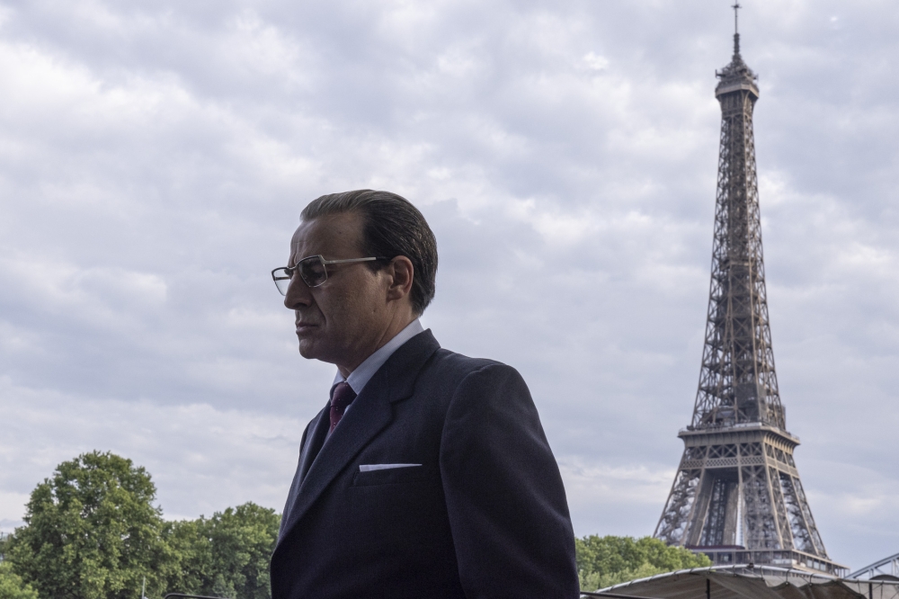 Alberto San Juan aktoreak egiten du Cristobal Balentziagarena. DAVID HERRANZ