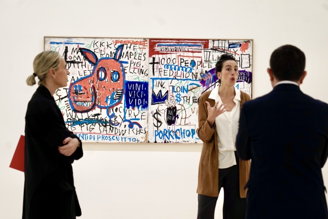 (ID_15489929) (Marisol RamĂrez/@FOKU) 2025-11-06, Bilbo. Bildumako artelanen erakusketa zabaldu dute Guggenheimen (ID_15489929) (Marisol RamĂrez/@FOKU) 2025-11-06, Bilbo. Bildumako artelanen erakusketa zabaldu dute Guggenheimen