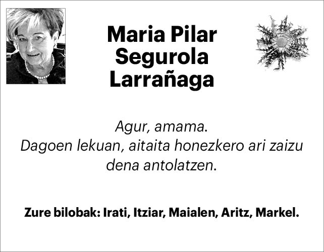 Maria Pilar Segurola 2x2