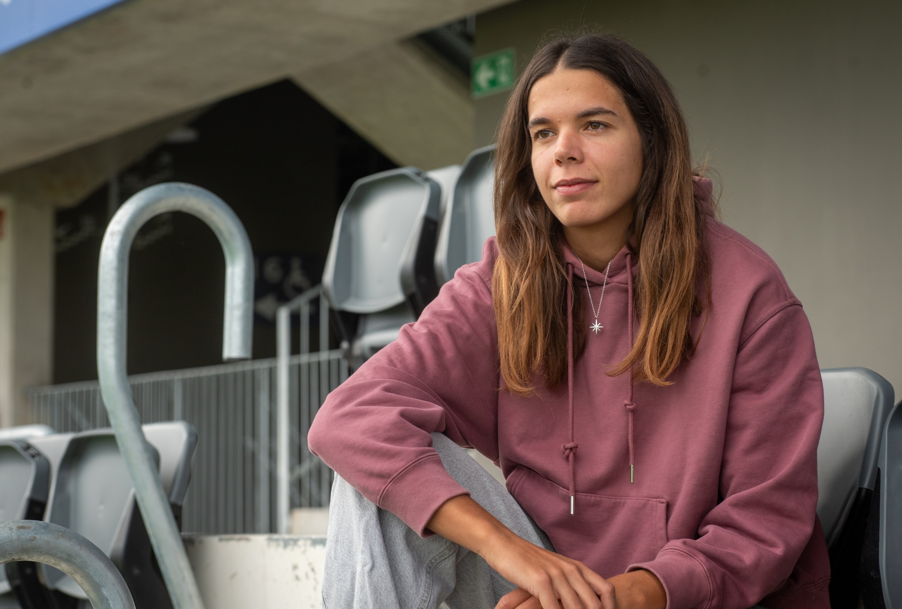 Andreia Jacinto Realeko jokalaria. GORKA RUBIO / FOKU