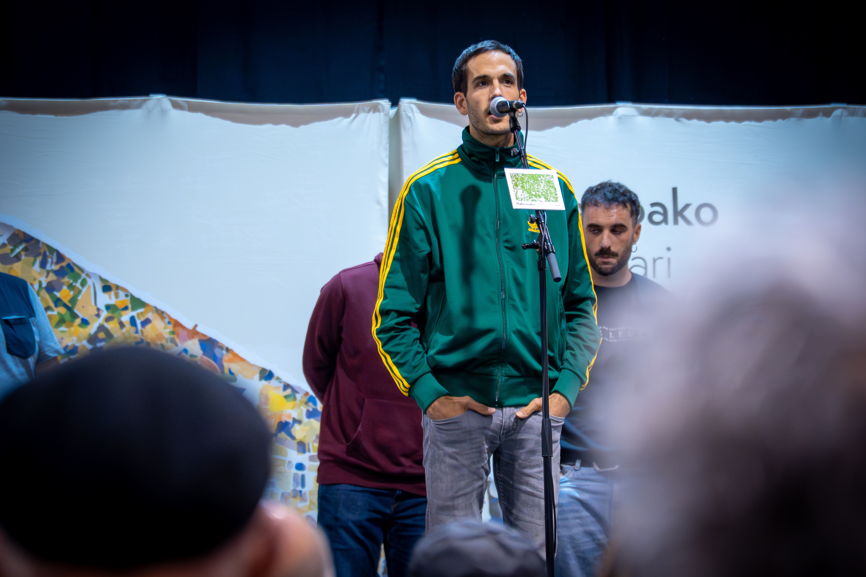 Julio Soto Ezkurdia, gaur, Leitzako saioan. AITOR KARASATORRE / FOKU