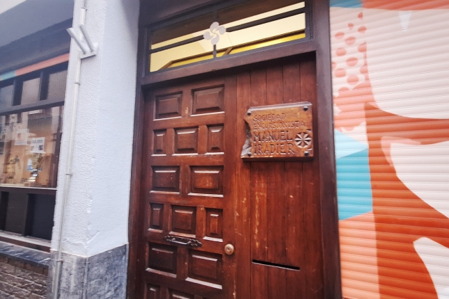 Manuel Iradier elkartearen egoitza, Gasteizen. Manuel Iradier elkartearen egoitza, Gasteizen.