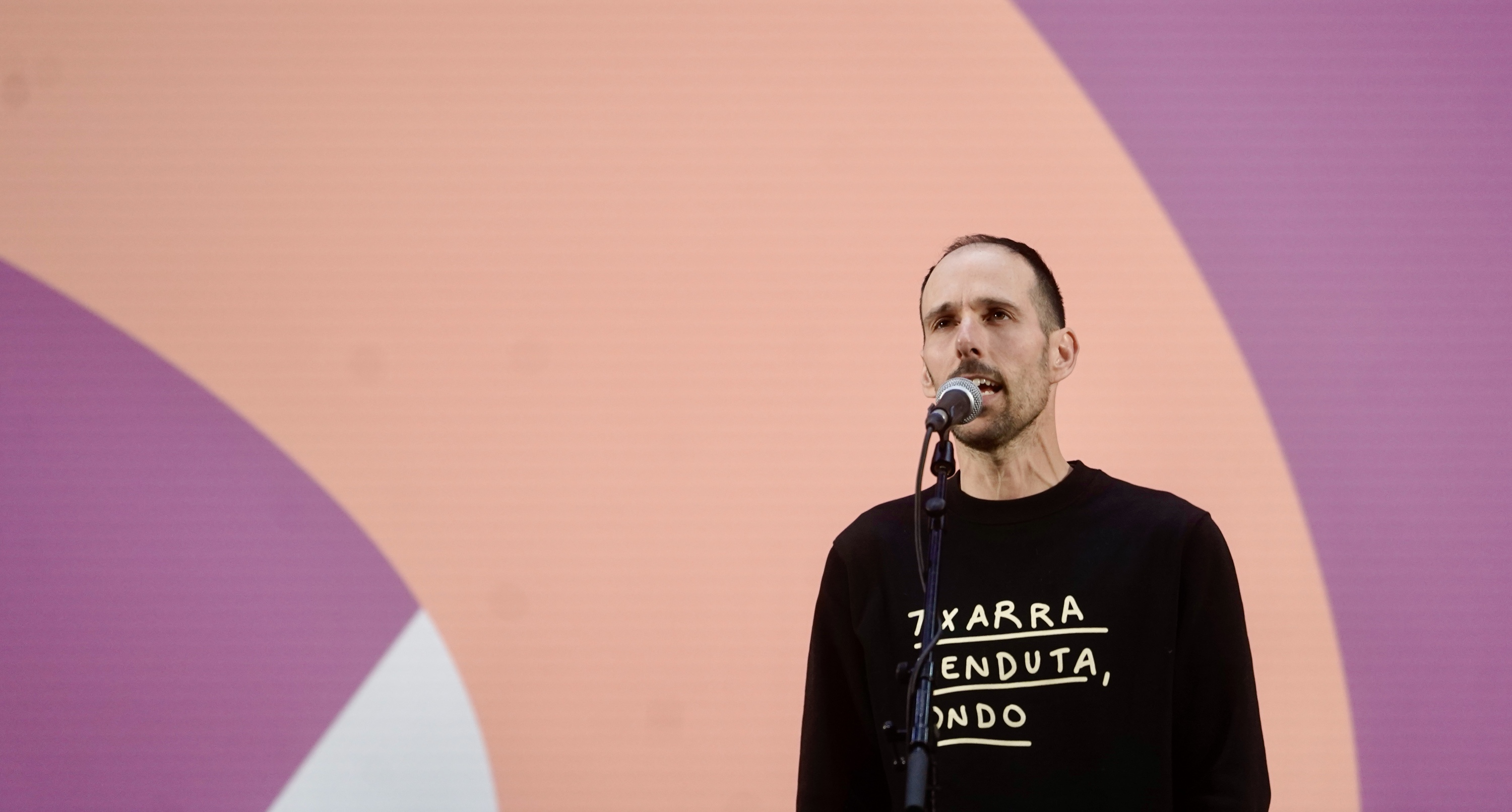 Xabat Galletebeitia, gaur, Barakaldoko saioan. MARISOL RAMIREZ / FOKU