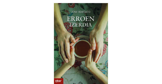 'Erroen izerdia' liburuaren azala.