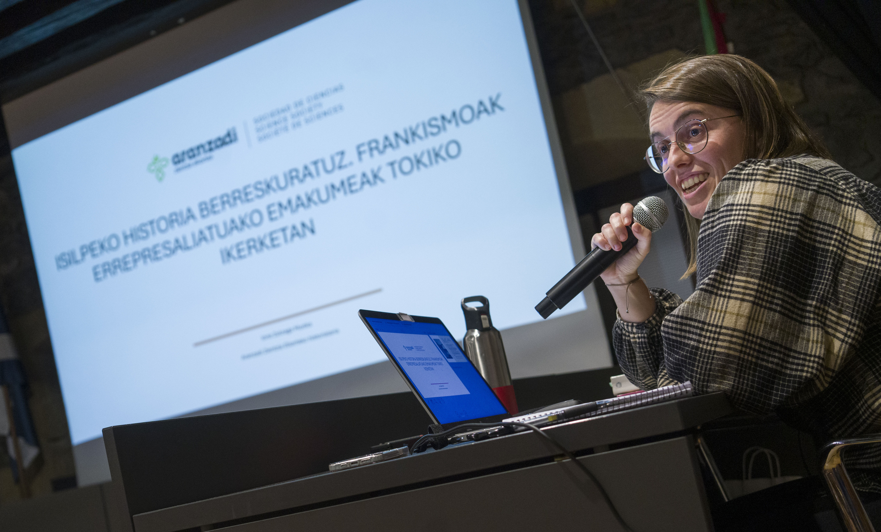 Ione Zuloaga, astelehenean, Oiartzunen. JON URBE / FOKU