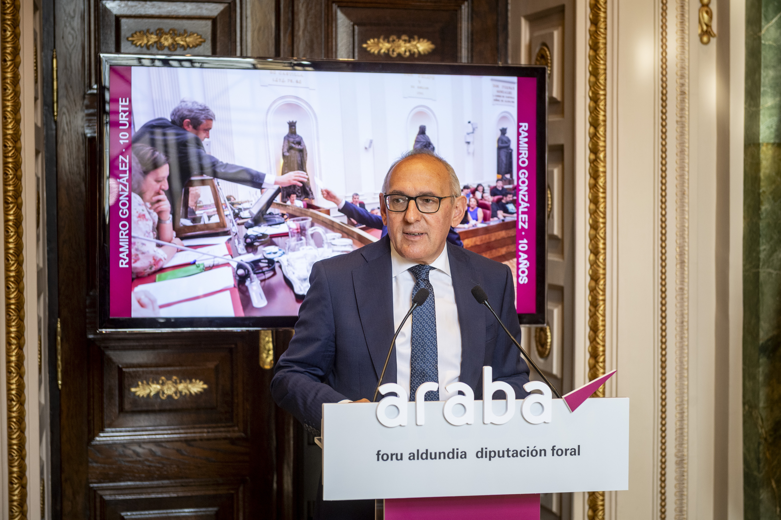 Ramiro Gonzalez, artxiboko argazki batean. JAIZKI FONTANEDA / FOKU