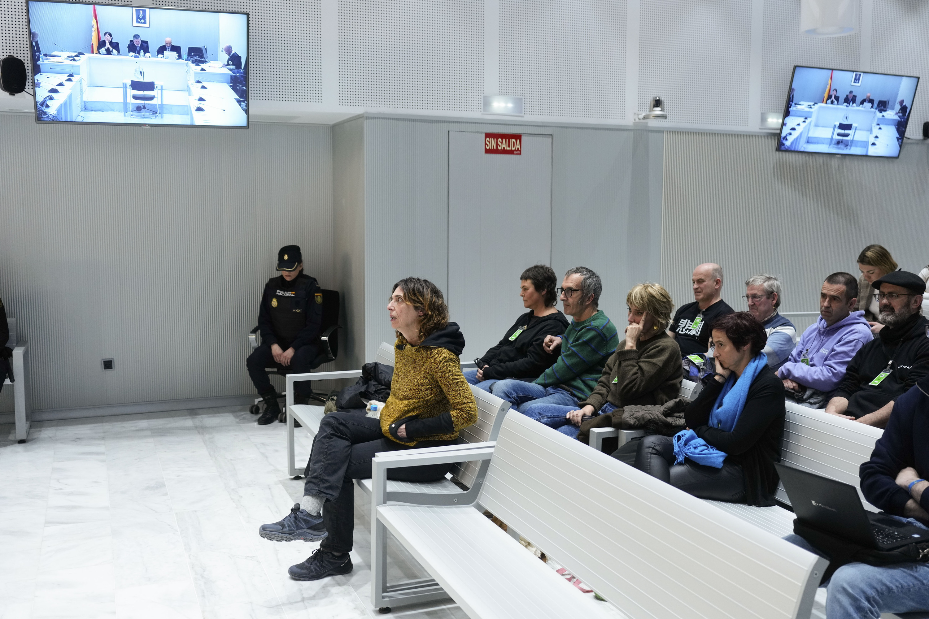 Sorzabal, haren kontrako epaiketa batean, Auzitegi Nazionalean. BORJA SANCHEZ-TRILLO / EFE