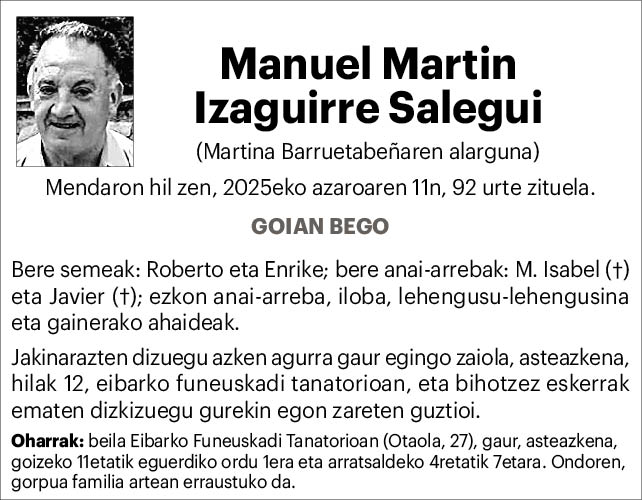 MANUEL MARTIN IZAGUIRRE SALEGUI 2x2