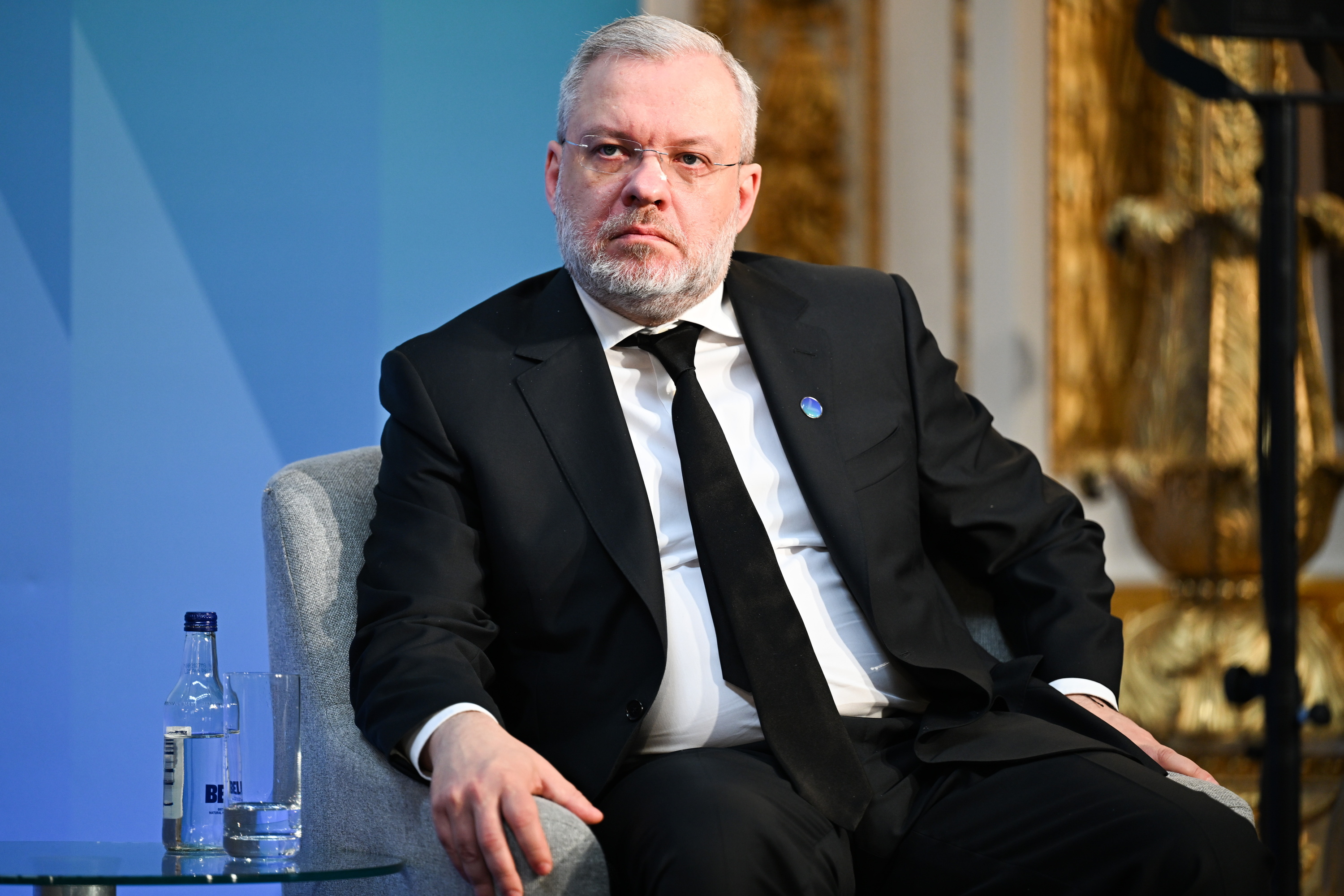 Herman Galuxtxenko Londresen aurtengo apirilean, bisita ofizial batean. CHRIS J. RATCLIFFE / EFE