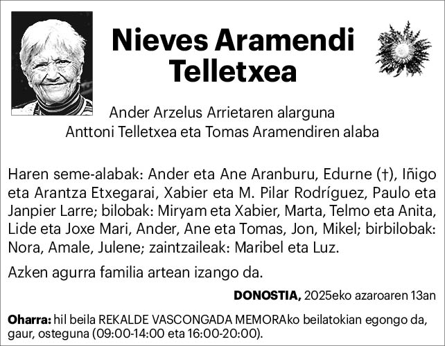 Nieves Aramendi Telletxea 2x2