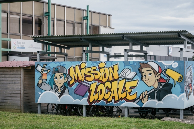 Mission Localeko zentroa Angelun, 2025an / GUILLAUME FAUVEAU