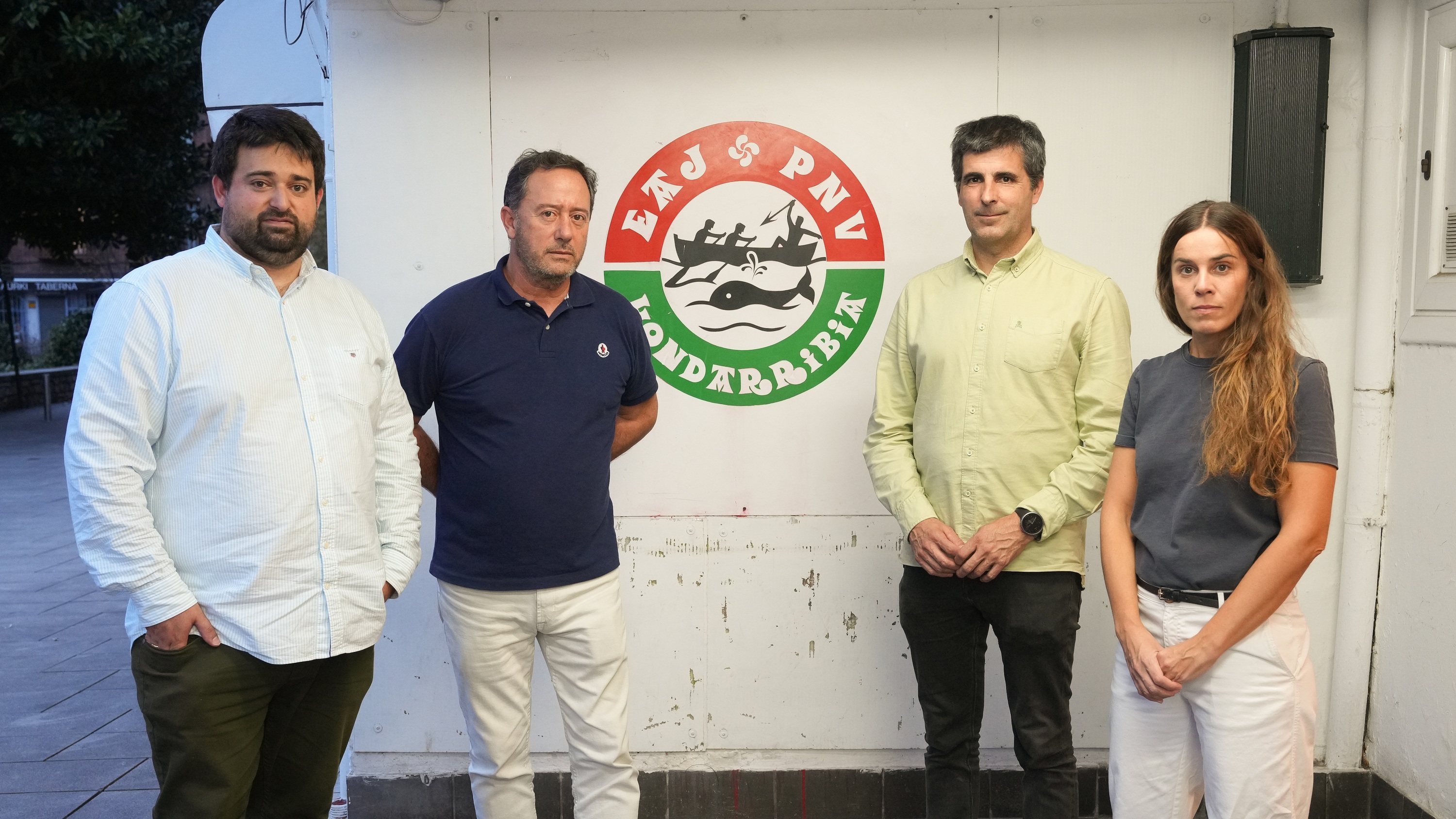 Hondarribiko EAJren ordezkariak. JOSE IGNACIO UNANUE